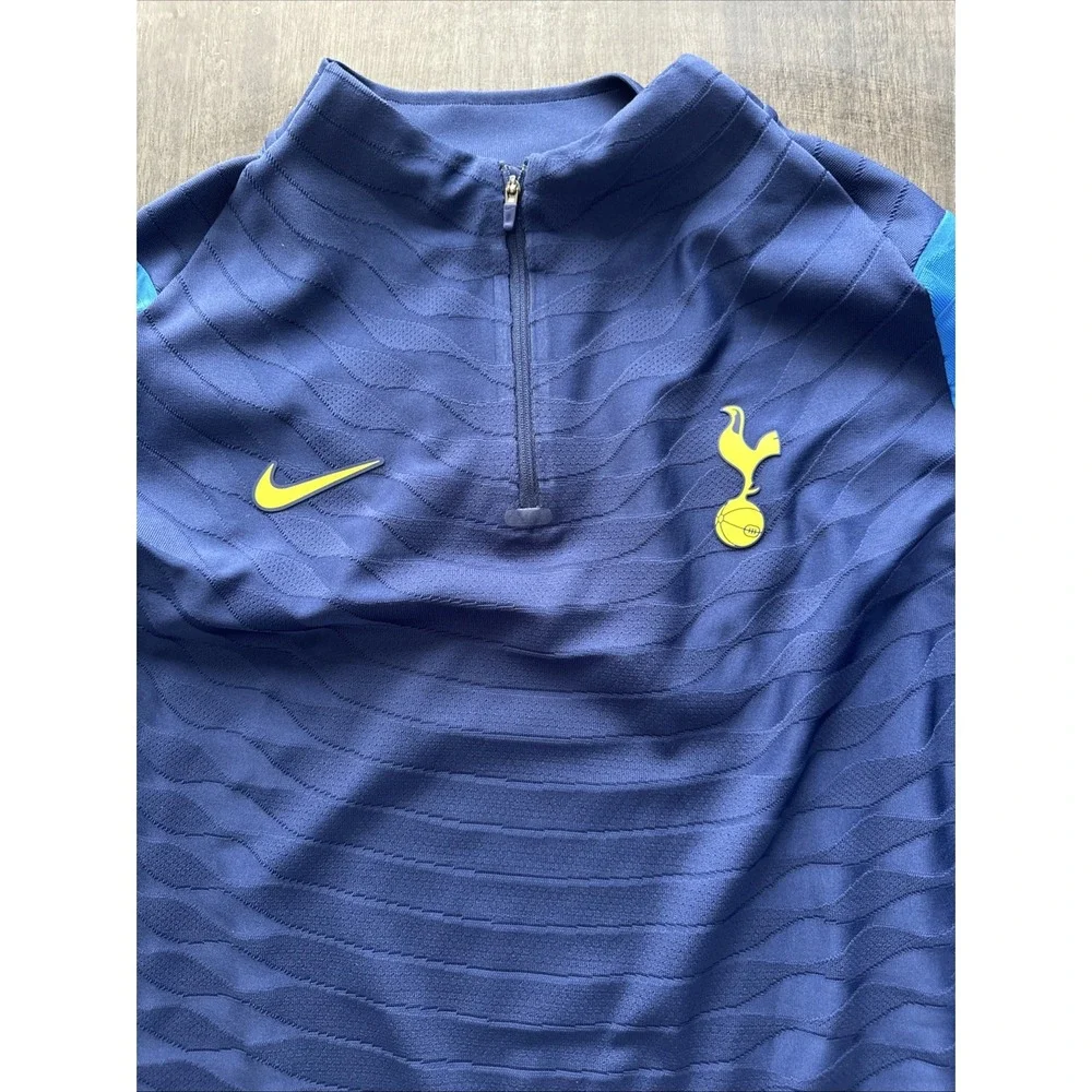 Nike Tottenham 2021-22 ADV Elite 1/4 Zip Long Sleeve Strike Drill Top Mens XL